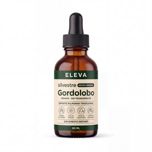 Eleva Gotas de Gordolobo · Soporte Pulmonar
